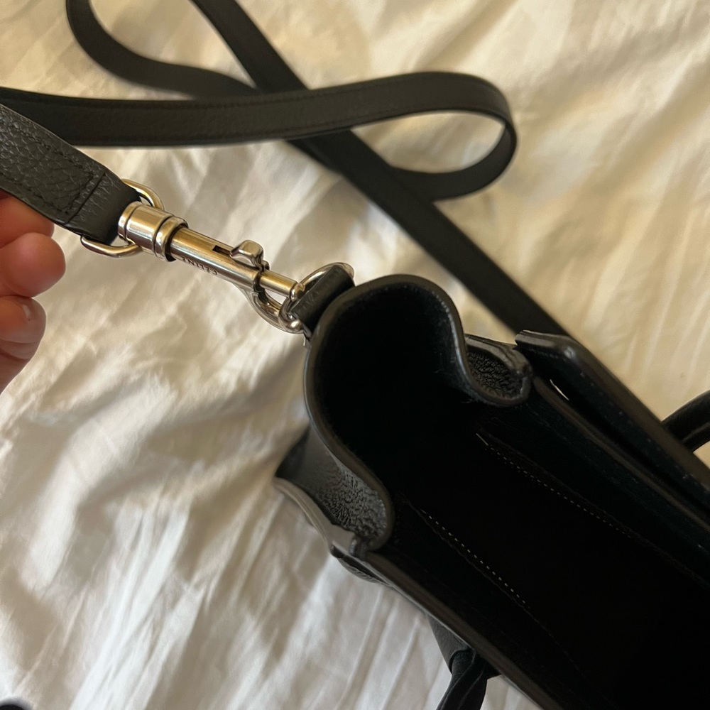 Celine Nano Luggage Black Pebble Leather - Picture 9 of 15